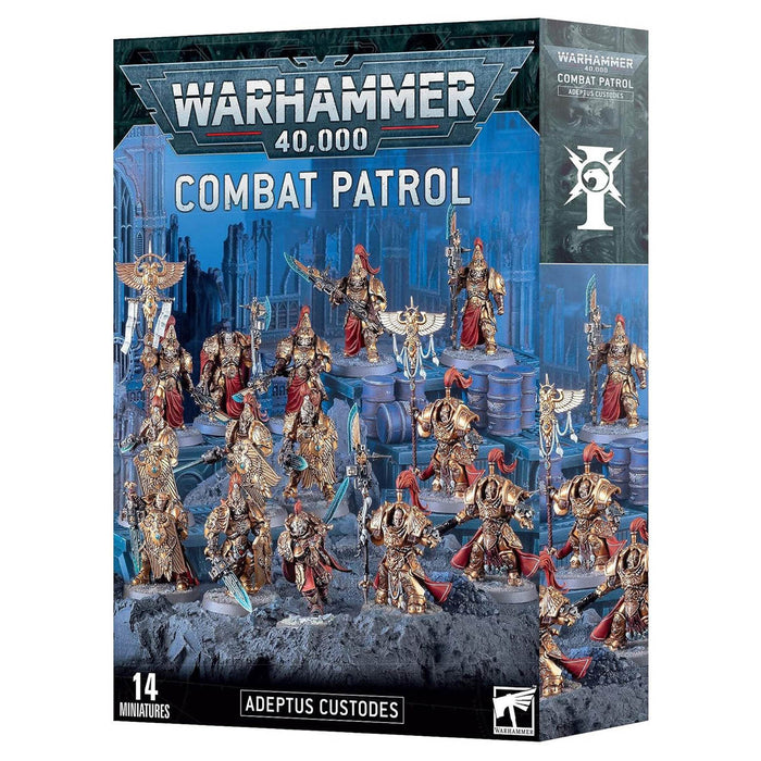 Warhammer 40,000: Combat Patrol: Adeptus Custodes Miniatures Set (2024 Edition)