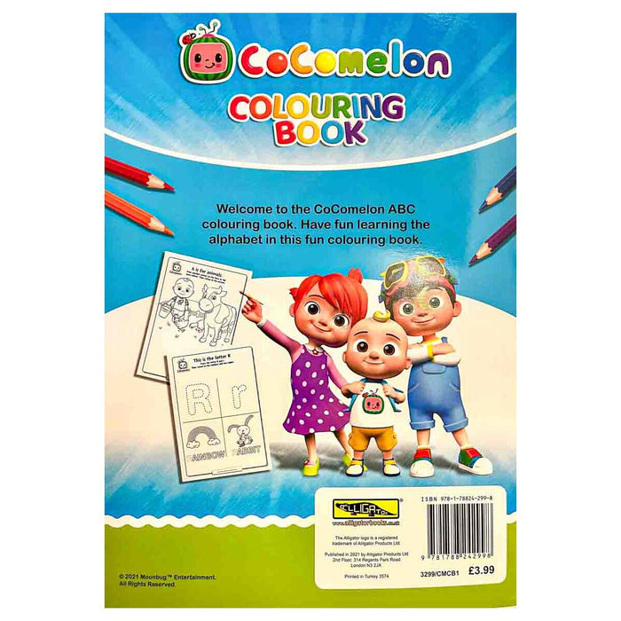 CoComelon ABC Colouring Book