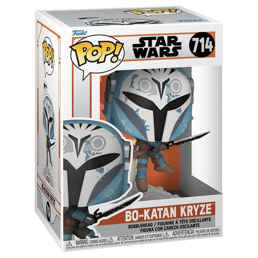 Funko Pop! Star Wars: Bo-Katan Kryze with Darksaber​ and Jet Pack Bobble-head Vinyl Figure #714