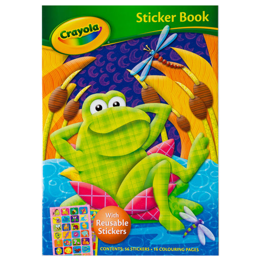 Crayola Sticker Book Frog