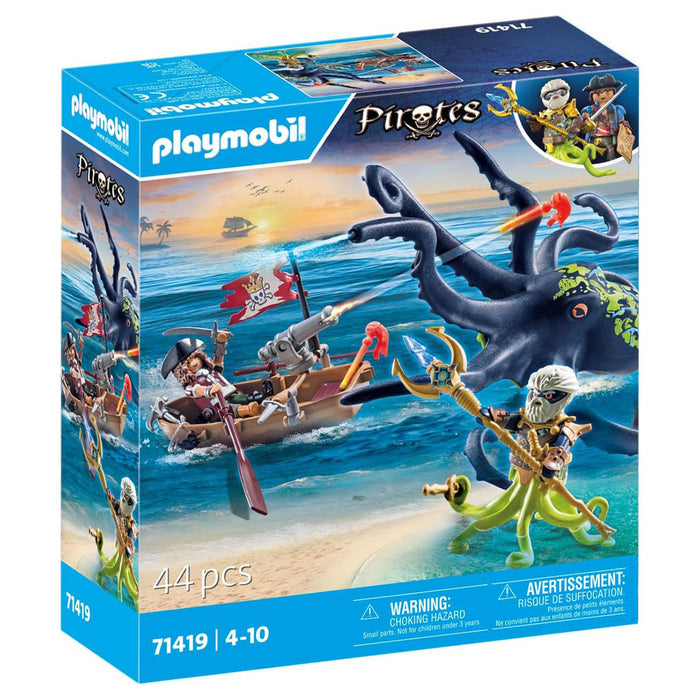 Playmobil Pirates: Battle Against the Giant Octopus Playset