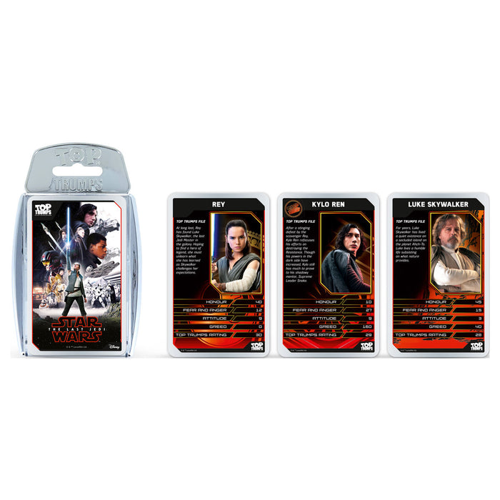 Star Wars: The Last Jedi Top Trumps Card Game 