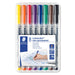 Staedtler Lumocolor Non-Permanent Universal Fine Line Pens Pack of 8