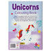 Unicorns Colouring Book Purple