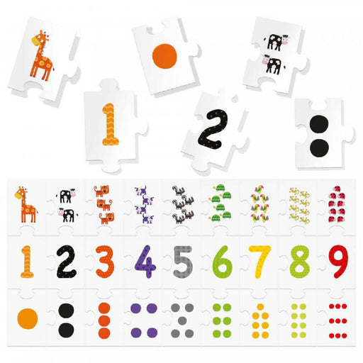 Headu 123 Puzzle Numbers Quantities Sequences