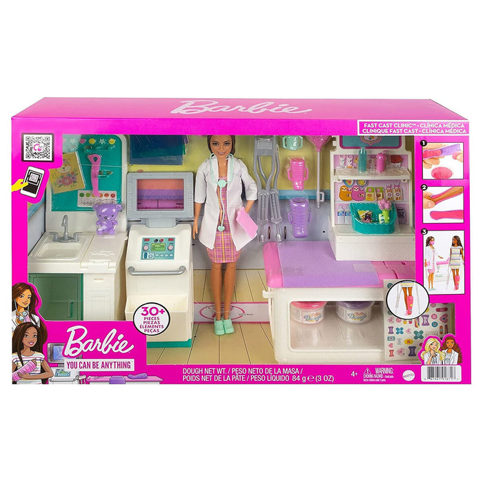 Barbie Fast Cast Clinic Playset