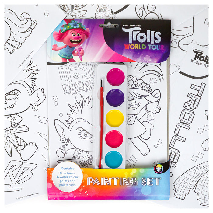 Trolls World Tour Painting Set