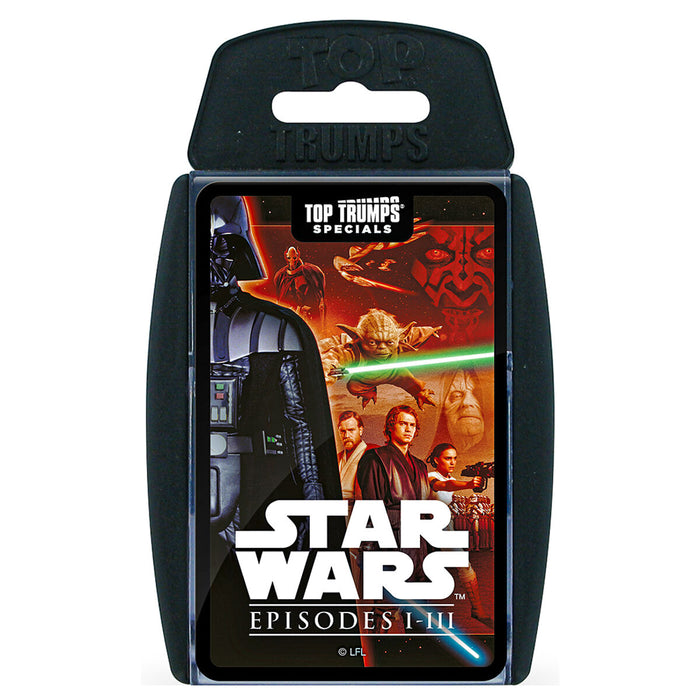 Star Wars Episodes I-III Top Trumps Specials Card Game