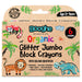 Booghe Organic Glitter Jumbo Block Crayons (6 Pack)