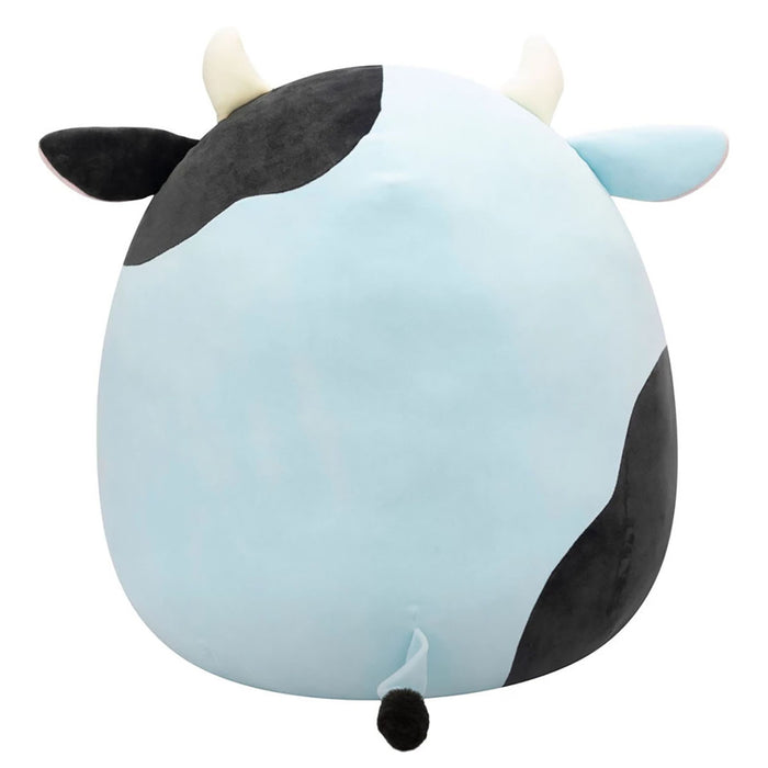  Squishmallows Cillian Black and Blue Cow 20" Plush