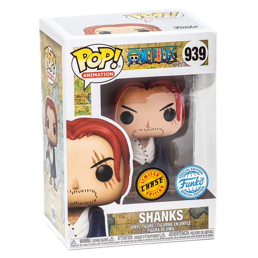 Funko Pop! Animation: One Piece: Shanks Chase Limited Edition Vinyl Figure #939