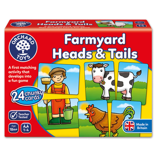 Orchard Toys Farmyard Heads & Tails Game