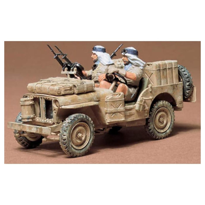 Tamiya British Special Air Service Jeep 1:35 Military Miniatures Series No. 33 Model Kit