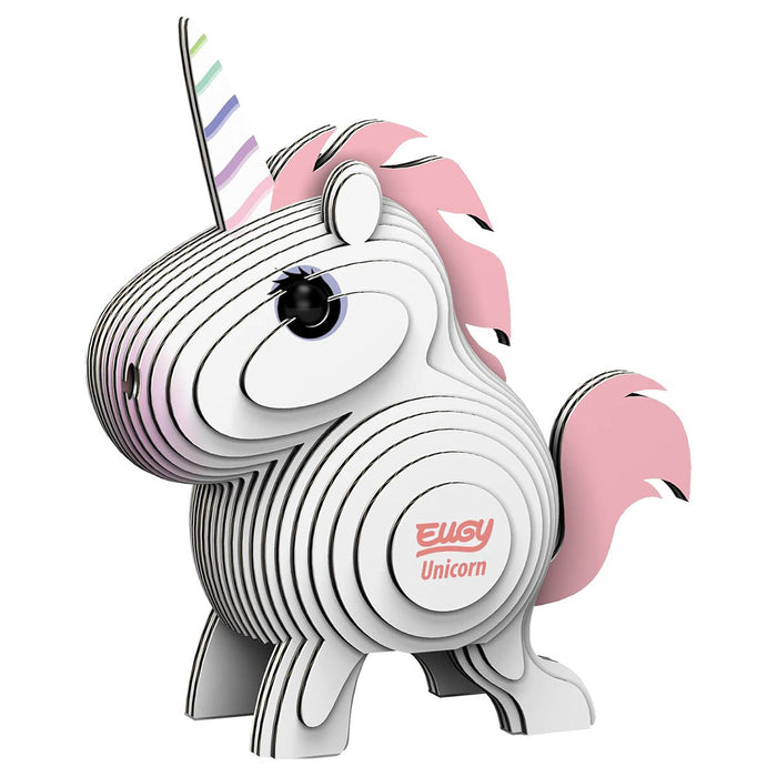 EUGY Unicorn 3D Cardboard Model Kit