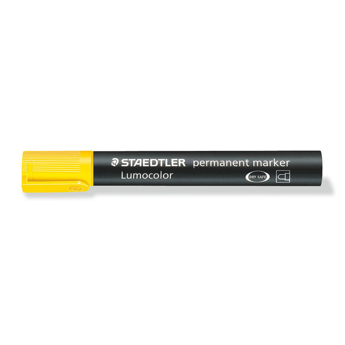 Staedtler Lumocolor Permanent Yellow Bullet Tip Marker