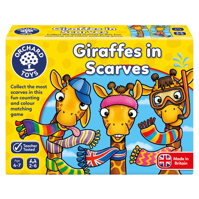 Orchard Toys Giraffes in Scarves Game