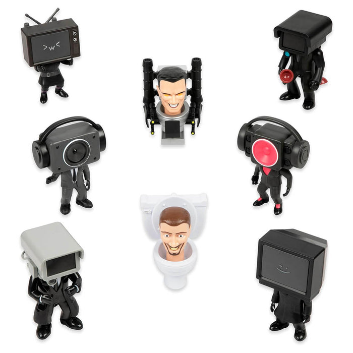 Skibidi Toilet: Mini Mystery Figures Series One (styles vary)