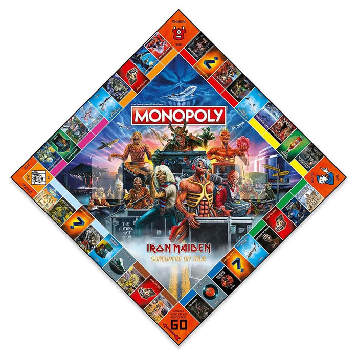 Monopoly Board Game Iron Maiden Edition