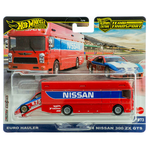  Hot Wheels Car Culture: Team Transport: Euro Hauler and '94 Nissan 300 ZX GTS