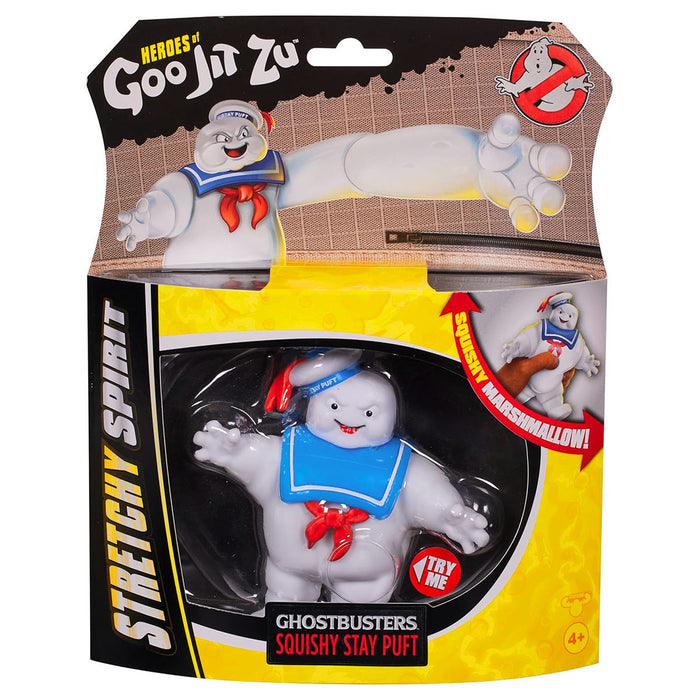 Heroes of Goo Jit Zu Ghostbusters Squishy Stay Puft Stretch Figure