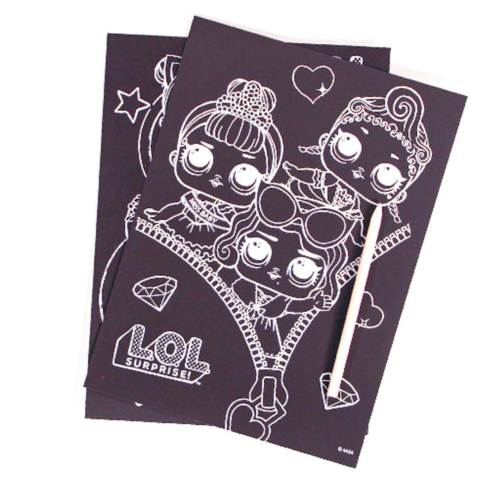 LOL Surprise! Scratch Art Set