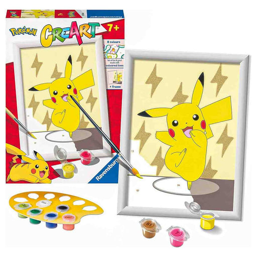  Ravensburger CreArt Pokémon Paint by Numbers Set