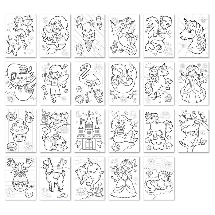Orchard Toys Unicorns, Mermaids and more! Sticker Colouring Book