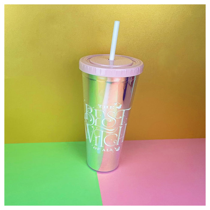 Wicked: Holographic Beaker with Straw and Lid