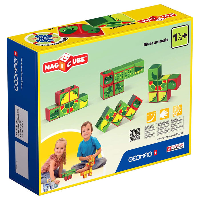  Geomag Magicube River Animals Set