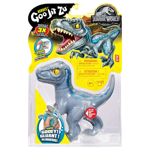 Heroes of Goo Jit Zu Jurassic World Blue the Velociraptor Stretch Figure