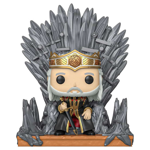 Funko Pop! Deluxe: House of the Dragon: Viserys on the Iron Throne Vinyl Figure #12