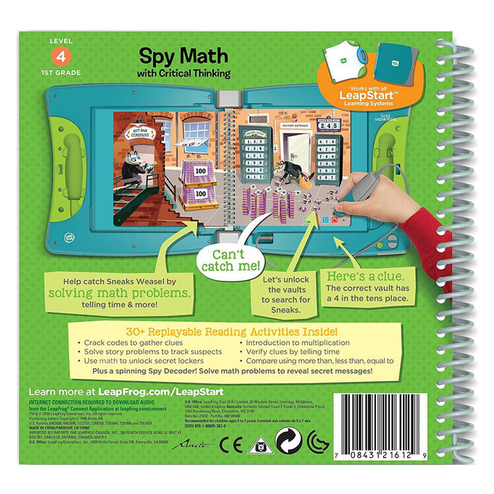 Leapfrog LeapStart Primary School Level 4 Maths Activity Book