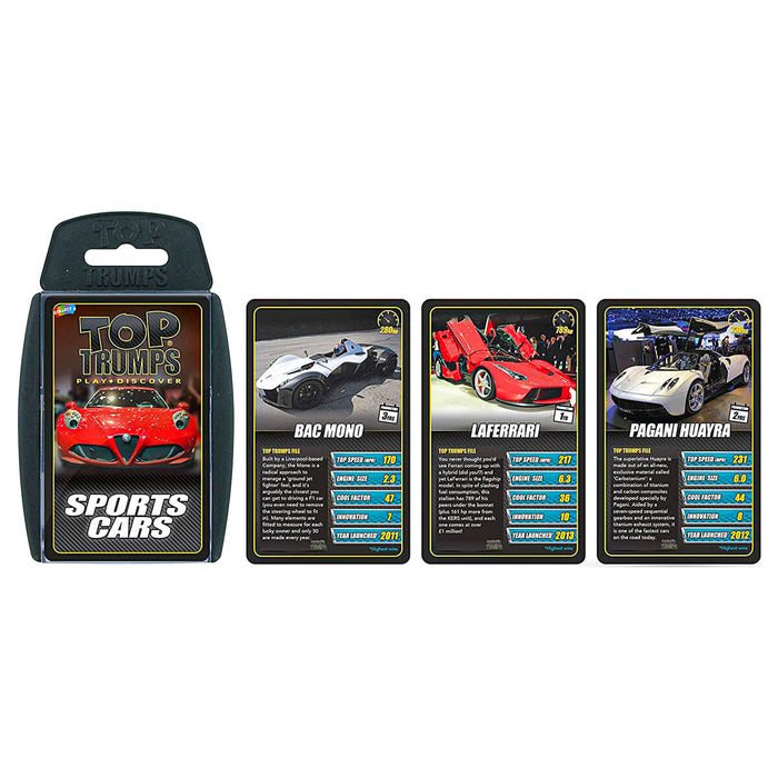 Sports Cars Top Trumps Classics Card Game