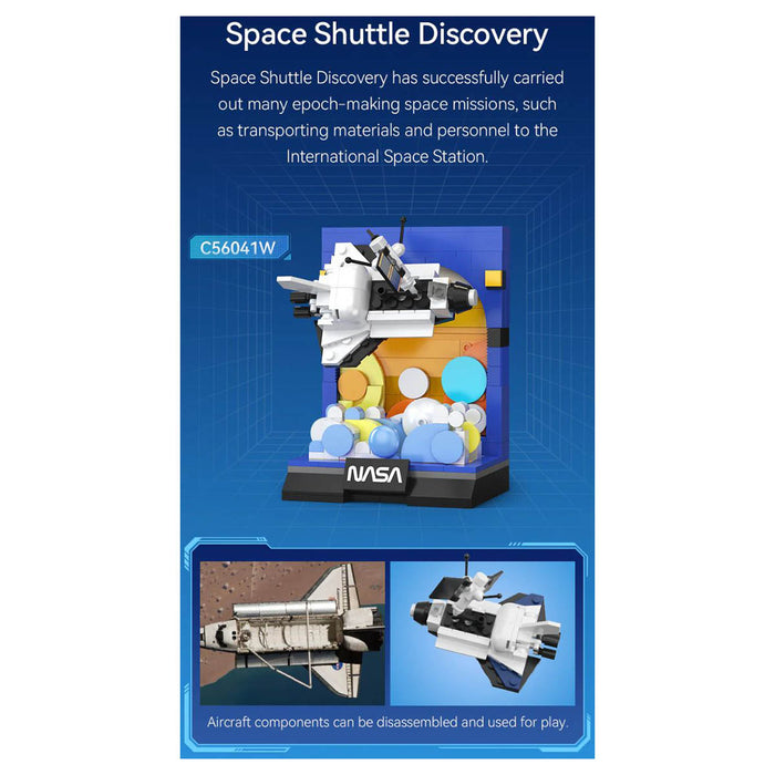 CaDA NASA Space Shuttle Discovery Building Set (250 Piece)