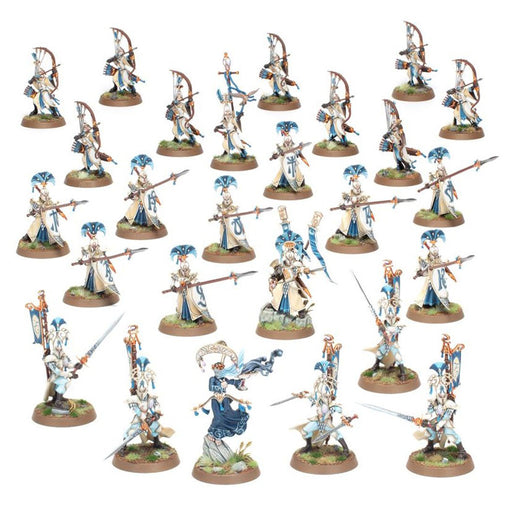 Warhammer Age of Sigmar: Spearhead: Lumineth Realm-Lords Miniatures Set