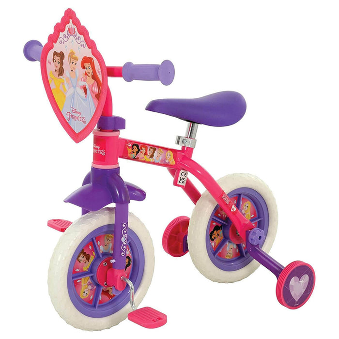 Disney Princess 2-in-1 10" Training Bike