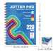 A5 Lined Jotter Pad 220 Pages (12 Pack)