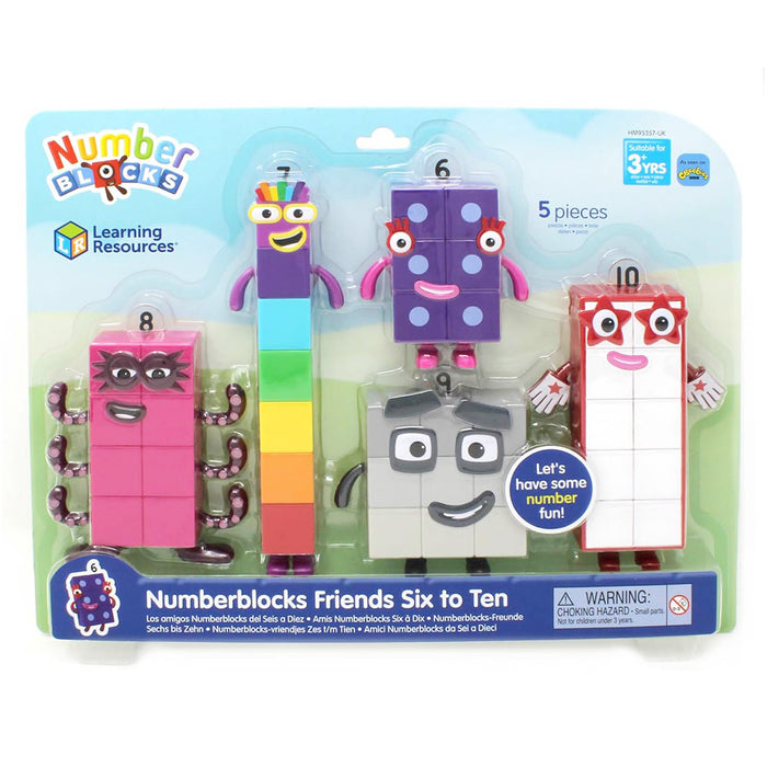 Learning Resources Numberblocks: Friends Six to Ten Figures