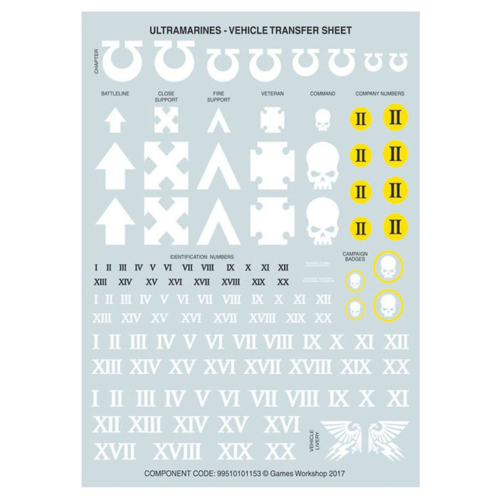 Warhammer 40,000: Space Marines: Primaris Repulsor Executioner Miniatures Set