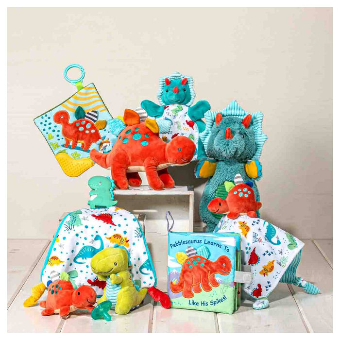 Mary Meyer Pebblesaurus Crinkle Teether