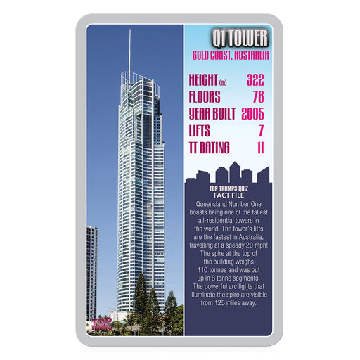 Skyscrapers Top Trumps Classics Card Game