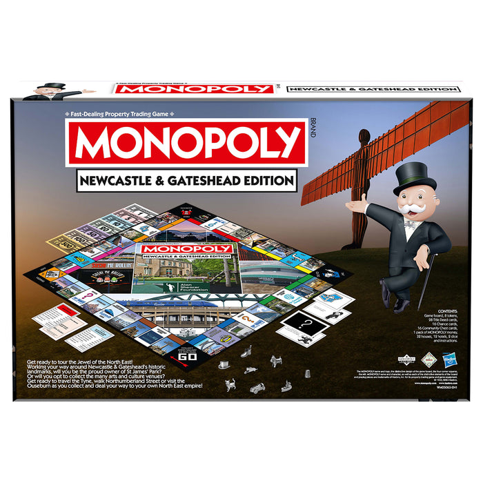 Monopoly Board Game Newcastle & Gateshead Edition