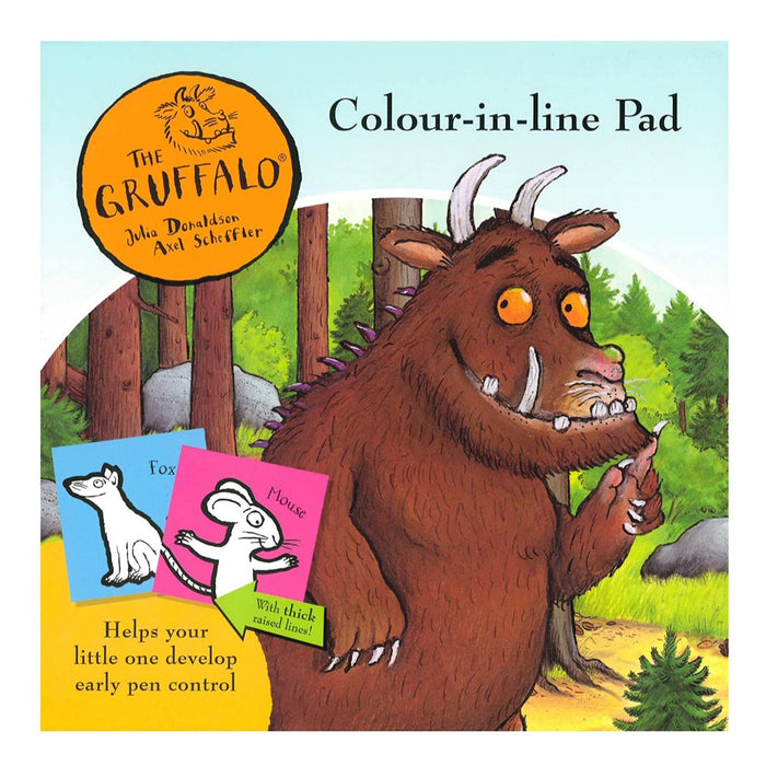 The Gruffalo Colour-in-Line Pad