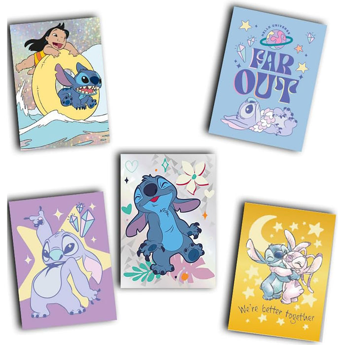 Panini Disney Stitch Sparkling Fun Trading Cards Starter Pack