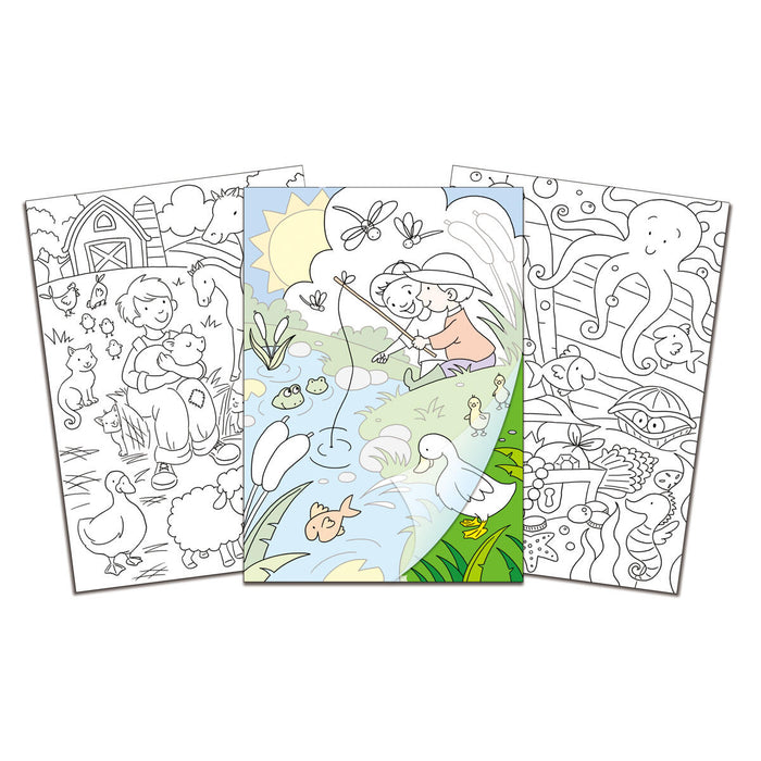Galt Tracing & Colouring Book