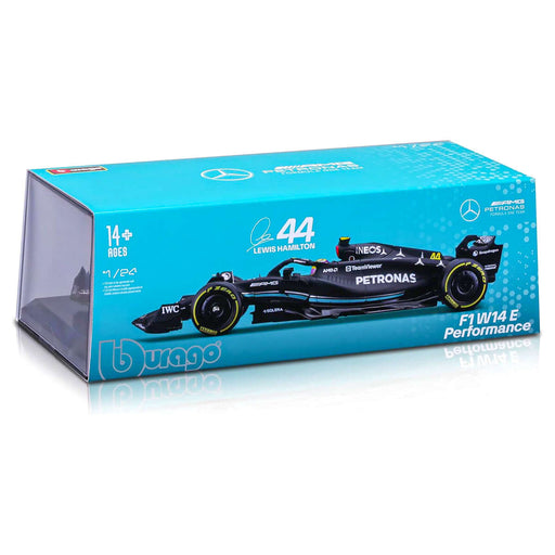 Bburago Petronas F1 W14 E Performance Lewis Hamilton 1:24 Car