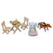 Sylvanian Families BBQ Picnic Set - Elephant Girl Playset