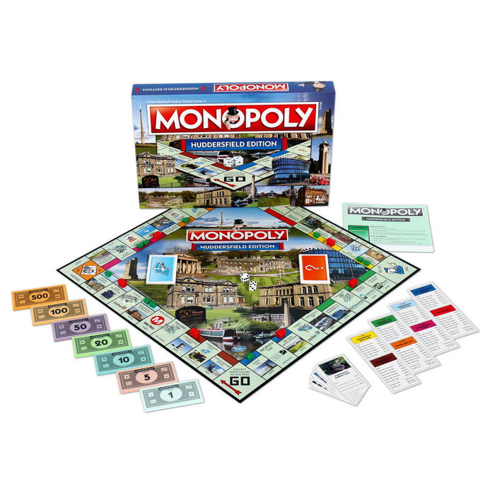 Monopoly Board Game Huddersfield Edition