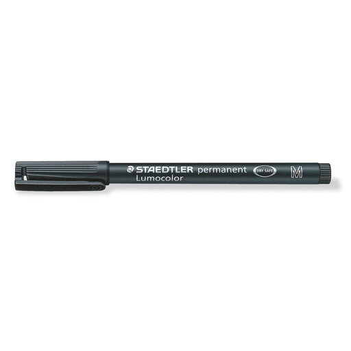 Staedtler Lumocolor Permanent Universal Black Medium Line Pen 