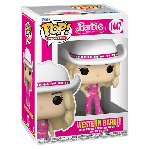 Funko Pop! Movies: Barbie The Movie: Western Barbie Vinyl Figure #1447